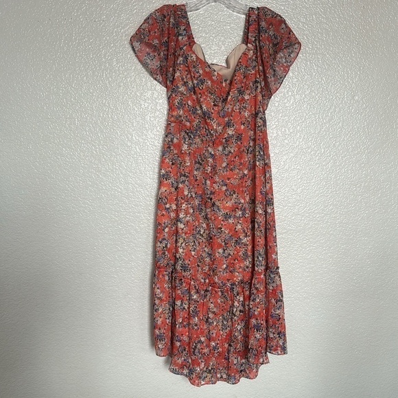 Adelyn Rae Maisie Floral Off Shoulder Dress - Picture 4 of 6